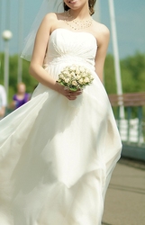 Свадебное платье  Ампир
