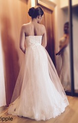 Красивое очень свадебное платье