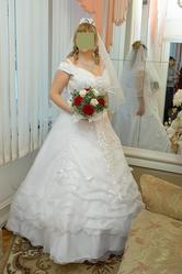 Продам свадебное платье и бижутерию для невесты